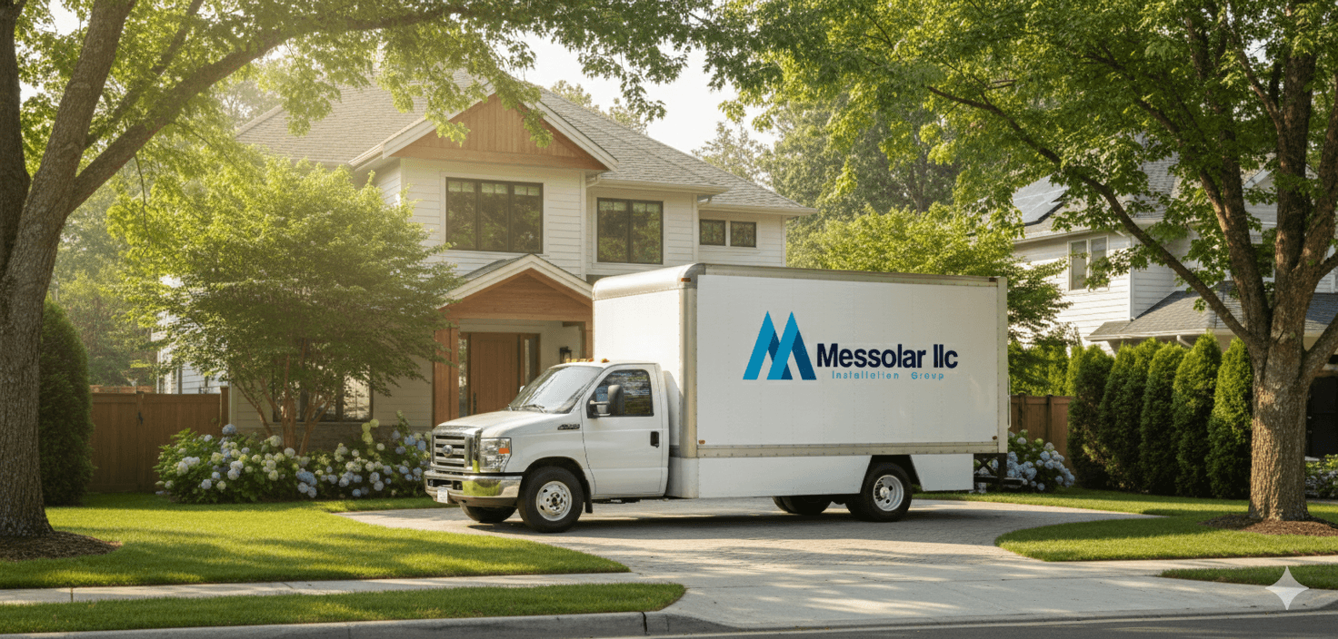 Messolar moving truck and crew in Nashville, TN